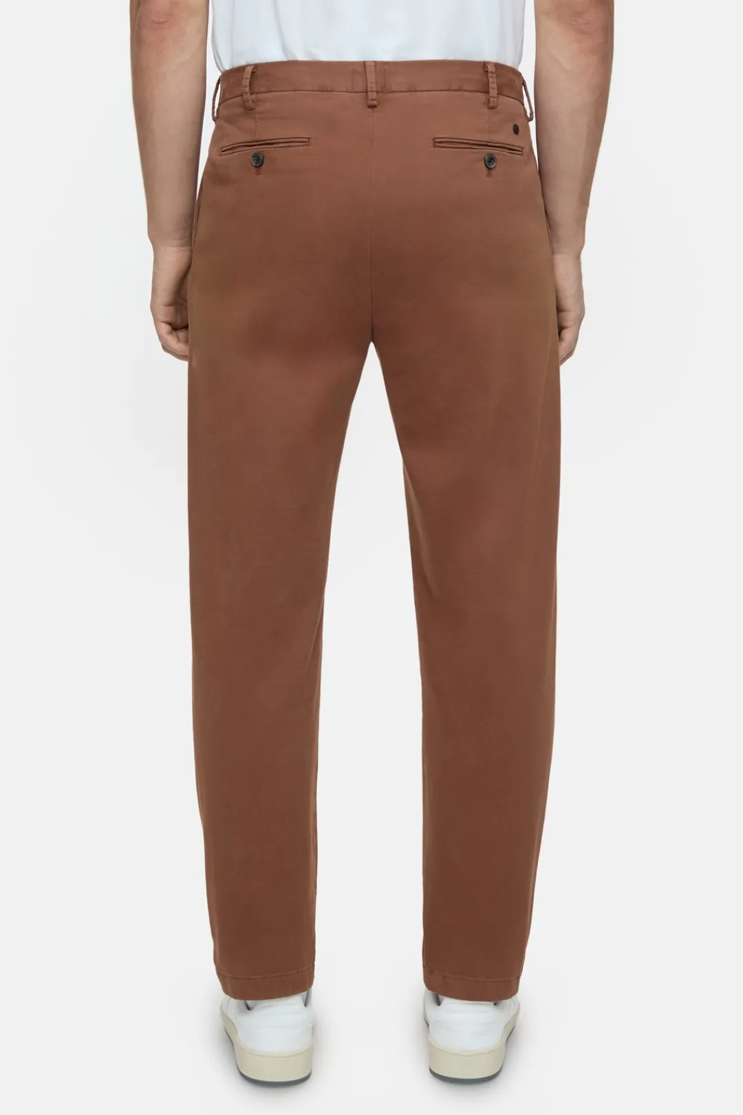 Closed Regular Pants - Style Name Bergen Tapered Chestnut New
