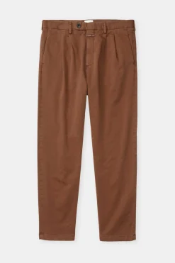 Closed Regular Pants - Style Name Bergen Tapered Chestnut New