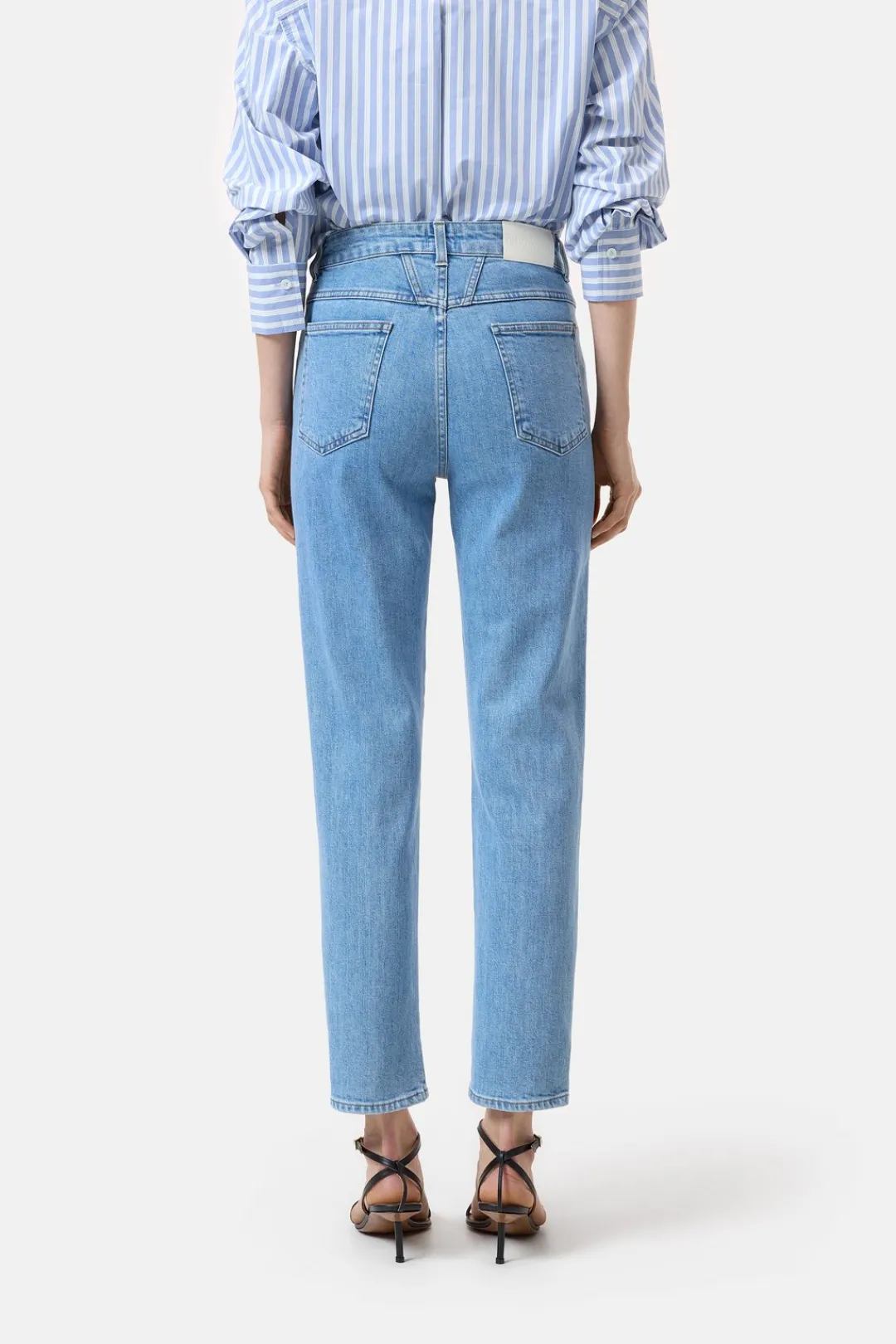 Closed Relaxed Jeans - Style Name Pedal Pusher Mid blue Discount