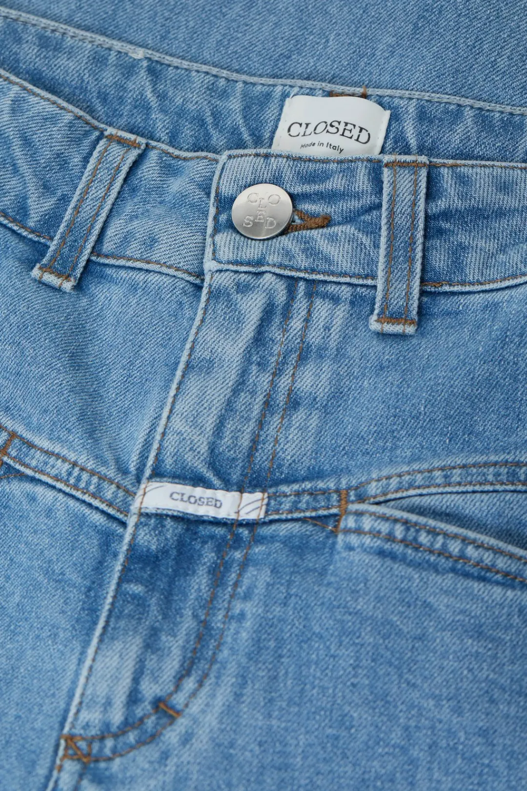 Closed Relaxed Jeans - Style Name Pedal Pusher Mid blue Discount