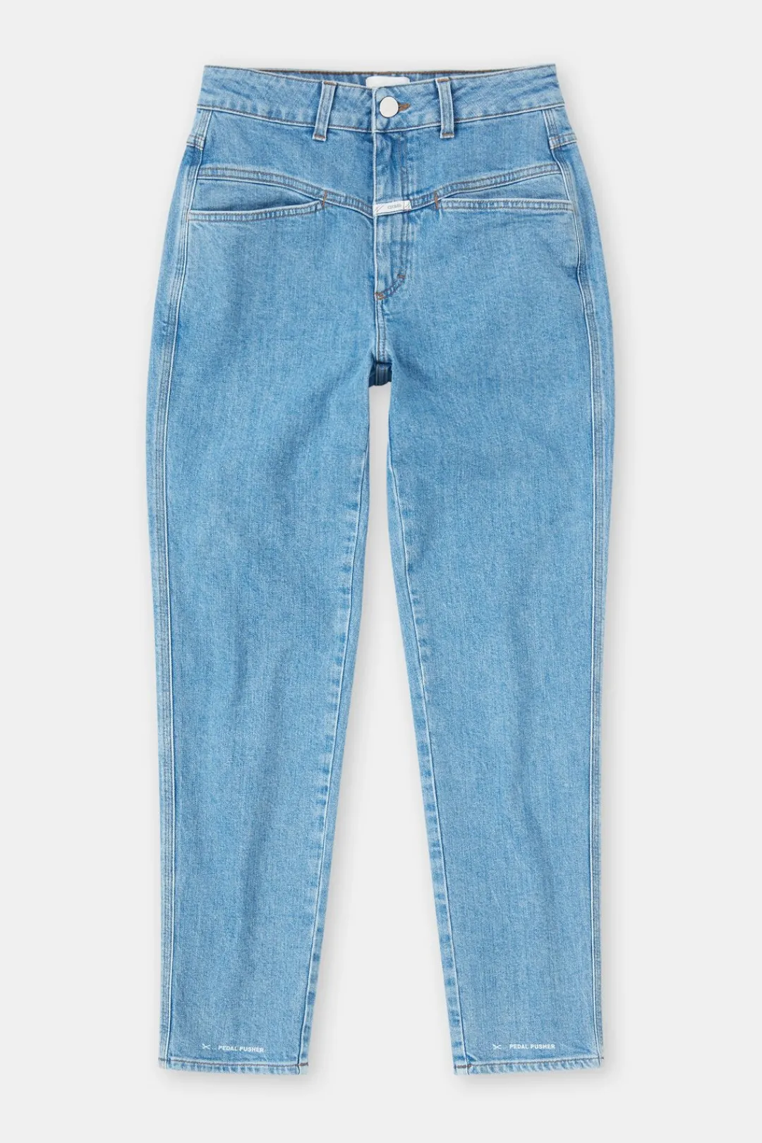 Closed Relaxed Jeans - Style Name Pedal Pusher Mid blue Discount
