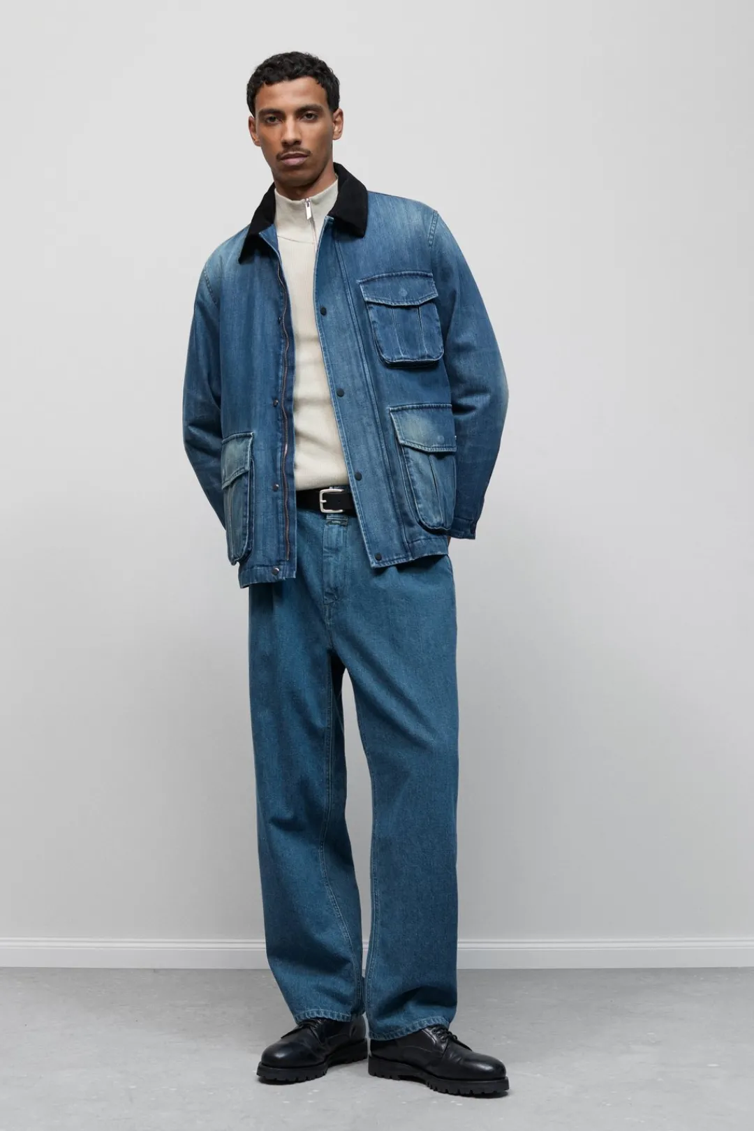 Closed Relaxed Jeans - Style Name Blomberg Wide Dark blue New