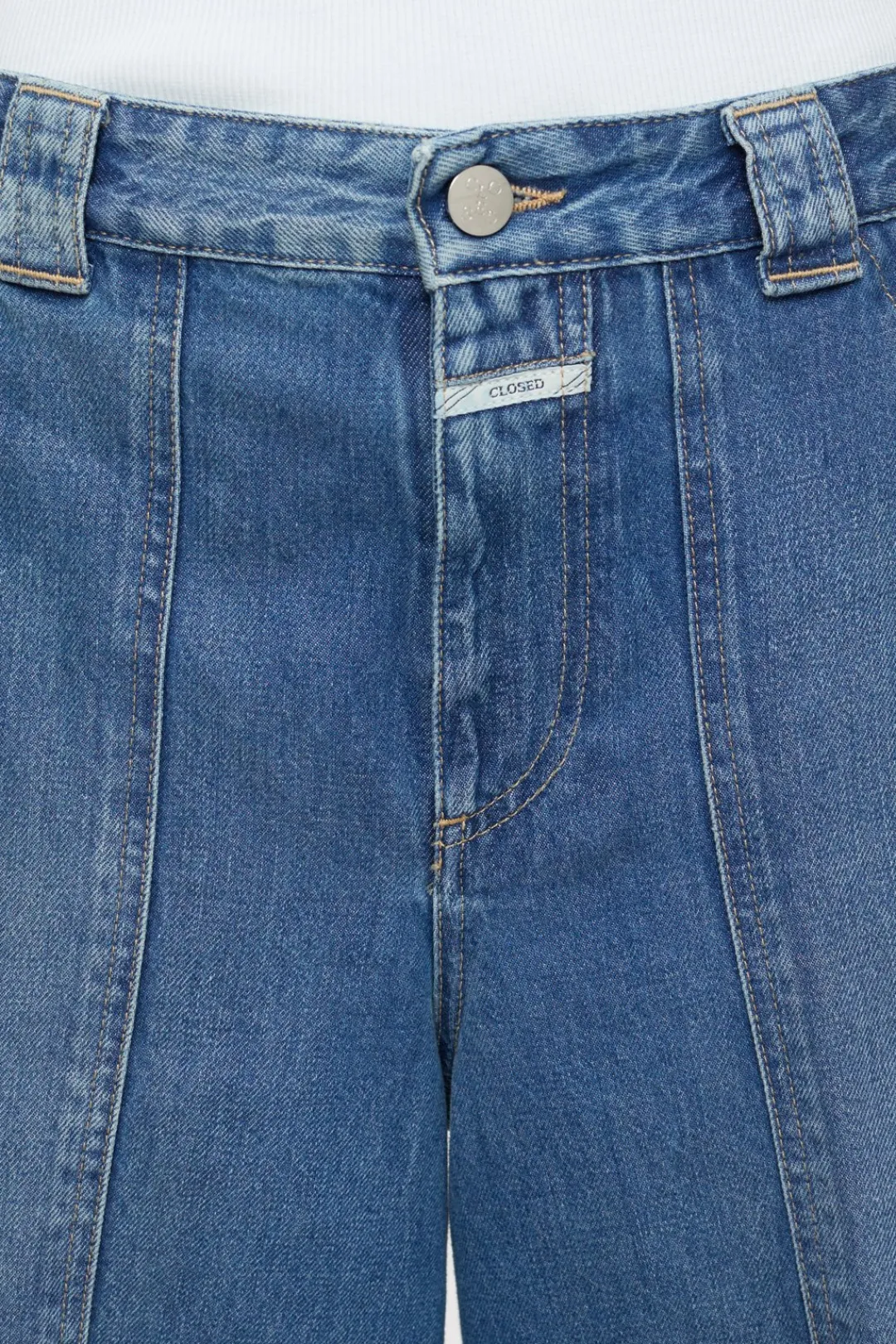 Closed Relaxed Jeans - Style Name Rhannon Mid blue Discount