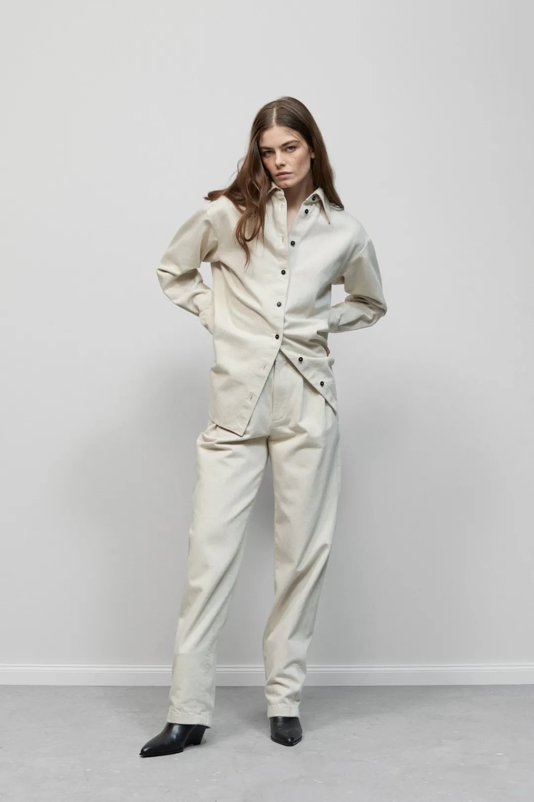 Closed Relaxed Jeans - Style Name Rhoone creme
