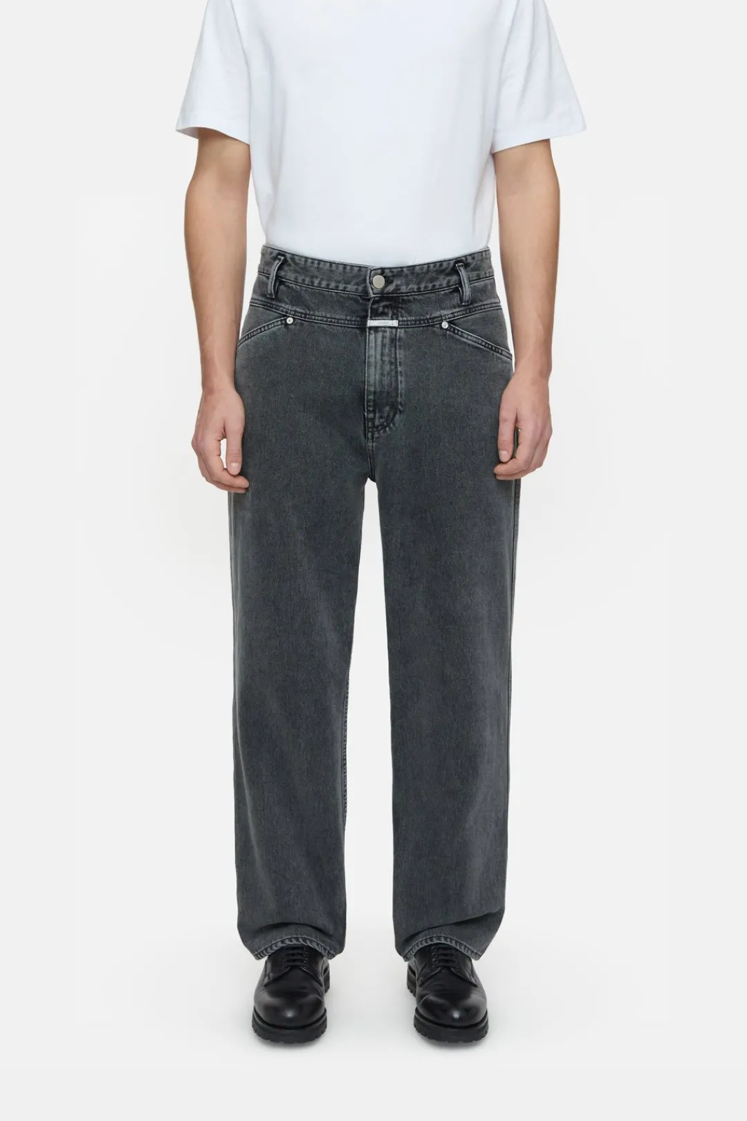 Closed Relaxed Jeans - Style Name X-Treme Loose Mid grey Outlet