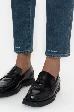 Closed Relaxed Jeans - Style Name Pedal Pusher Mid blue Hot