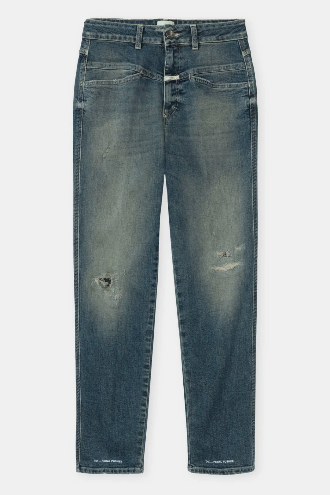 Closed Relaxed Jeans - Style Name Pedal Pusher Mid blue Hot