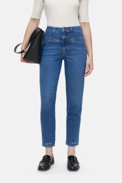 Closed Relaxed Jeans - Style Name Pedal Pusher Mid blue Clearance