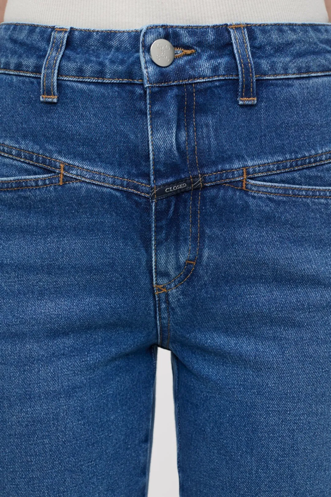 Closed Relaxed Jeans - Style Name Pedal Pusher Mid blue Clearance
