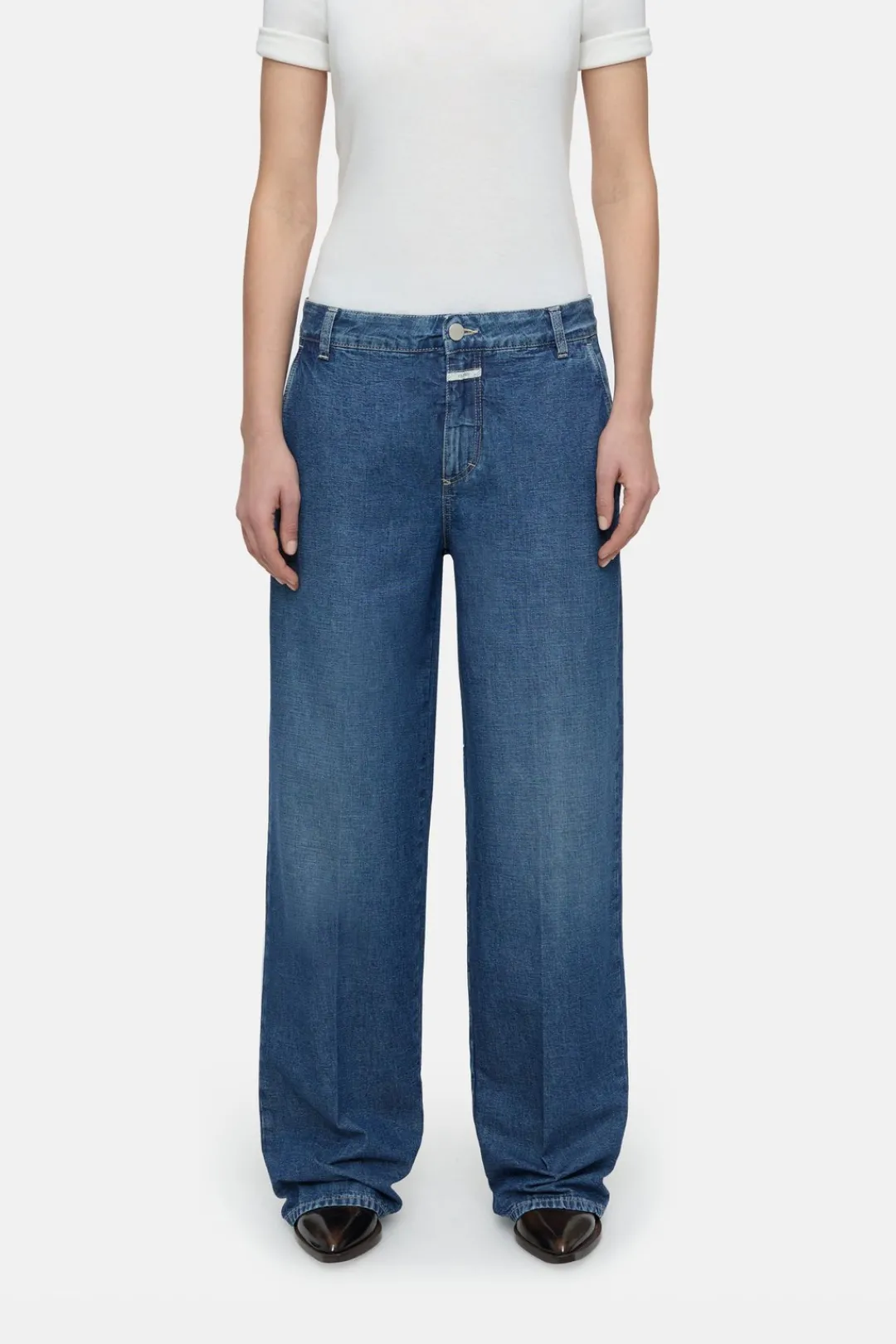 Closed Relaxed Jeans - Style Name Jurdy Mid blue Outlet