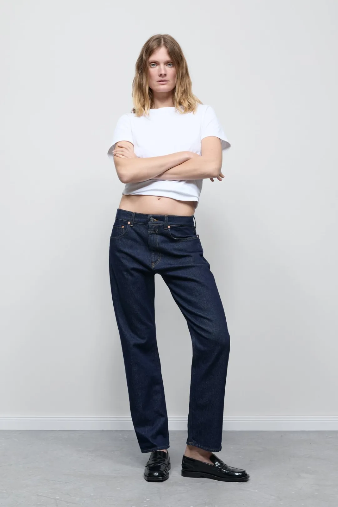 Closed Relaxed Jeans - Style Name Jonta Dark blue Clearance