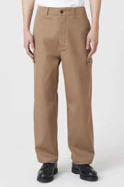 Closed Relaxed Pants - Style Name Cove Cropped Brown sugar Hot