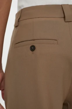 Closed Relaxed Pants - Style Name Brooks Brown sugar New
