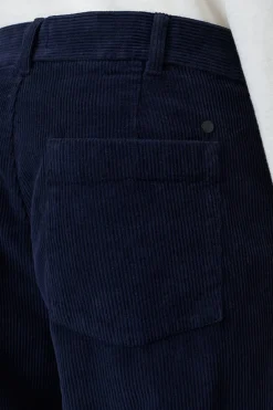 Closed Relaxed Pants - Style Name Blomberg Wide Dark night Hot