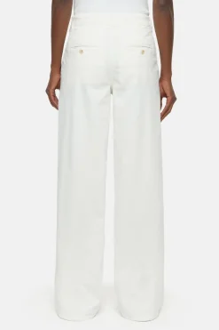 Closed Relaxed Pants - Style Name Jurdy Ivory Clearance