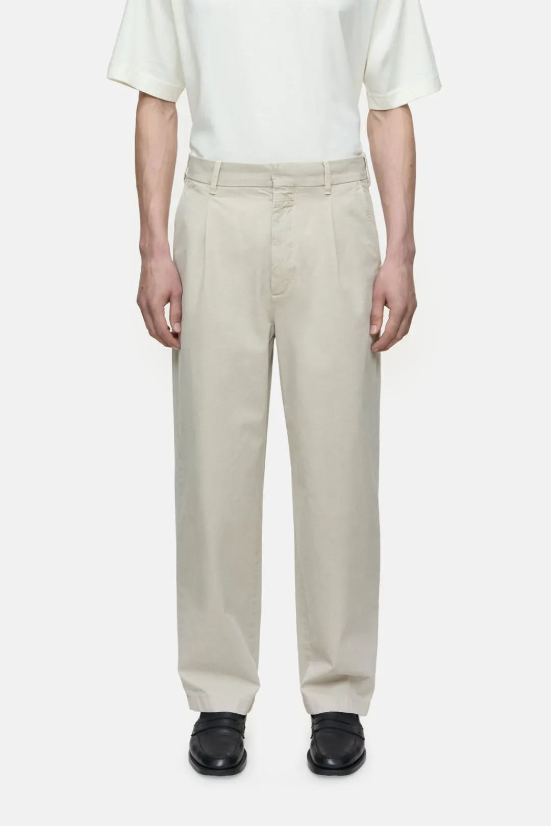 Closed Relaxed Pants - Style Name Blomberg Wide Tonka beige Discount