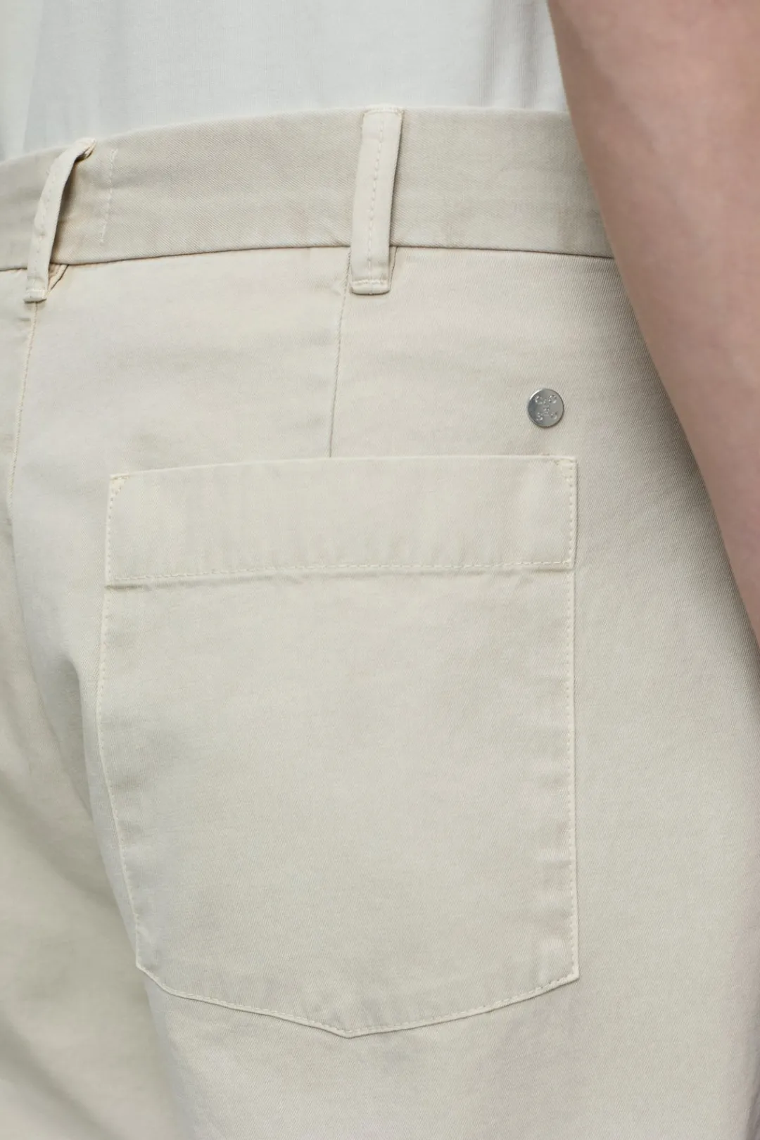 Closed Relaxed Pants - Style Name Blomberg Wide Tonka beige Discount