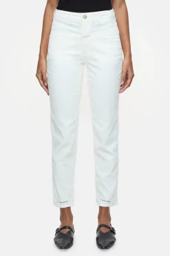 Closed Relaxed Pants - Style Name Pedal Pusher Ivory Clearance
