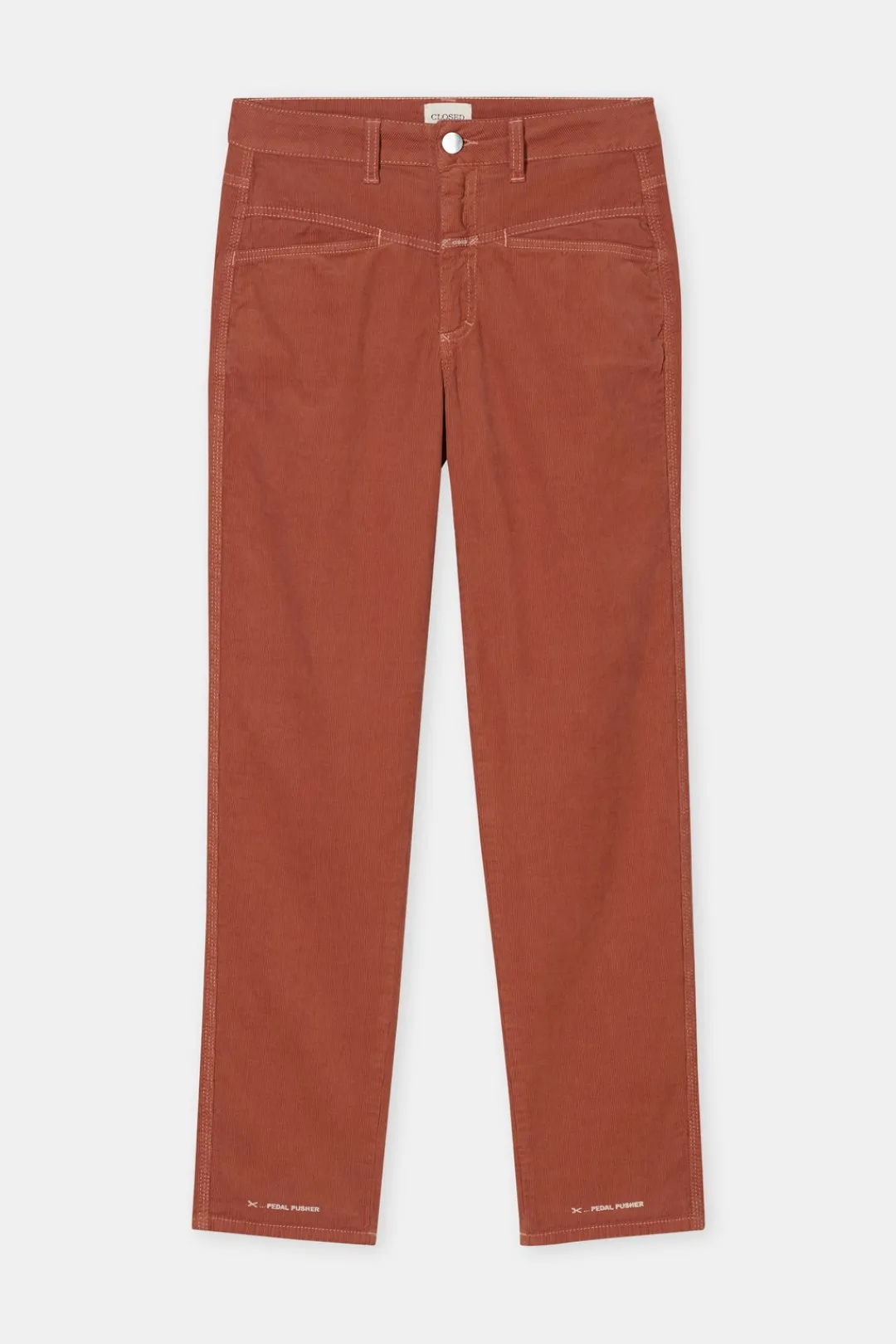 Closed Relaxed Pants - Style Name Pedal Pusher Ferro brown Sale