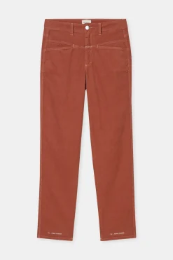Closed Relaxed Pants - Style Name Pedal Pusher Ferro brown Sale