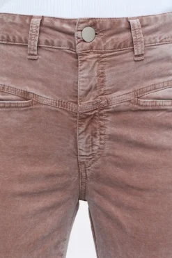 Closed Relaxed Pants - Style Name Pedal Pusher Biscotti brown Clearance