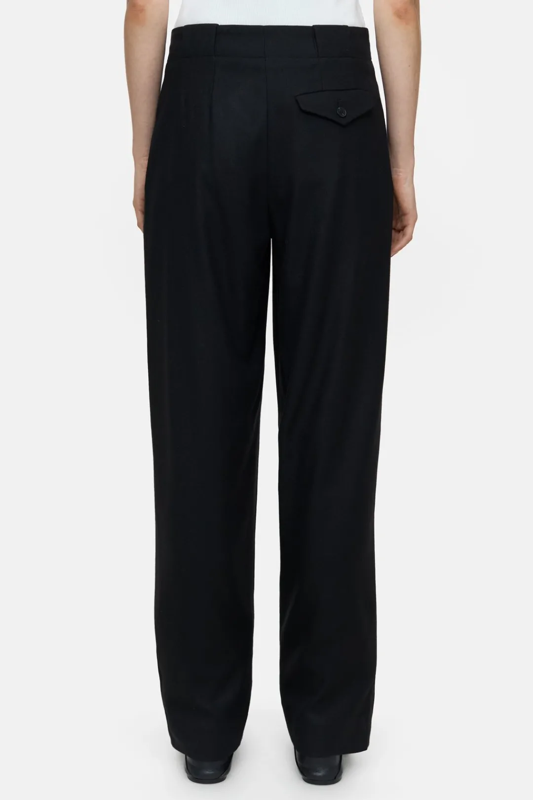 Closed Relaxed Pants - Style Name Mawson Black Clearance
