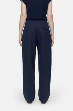 Closed Relaxed Pants - Style Name Mawson Dark night New