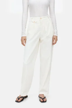 Closed Relaxed Pants - Style Name Rhoone Ivory New