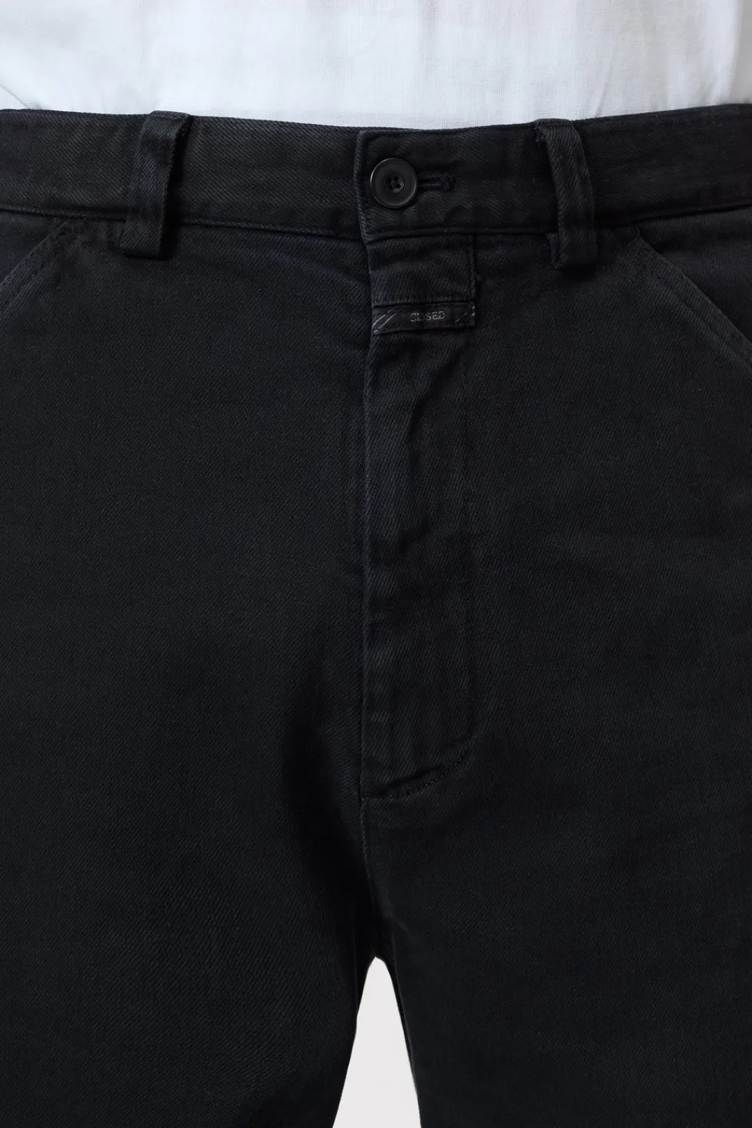 Closed Relaxed Pants - Style Name Dover Tapered Black New