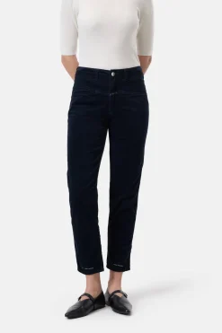 Closed Relaxed Pants - Style Name Pedal Pusher Dark night New