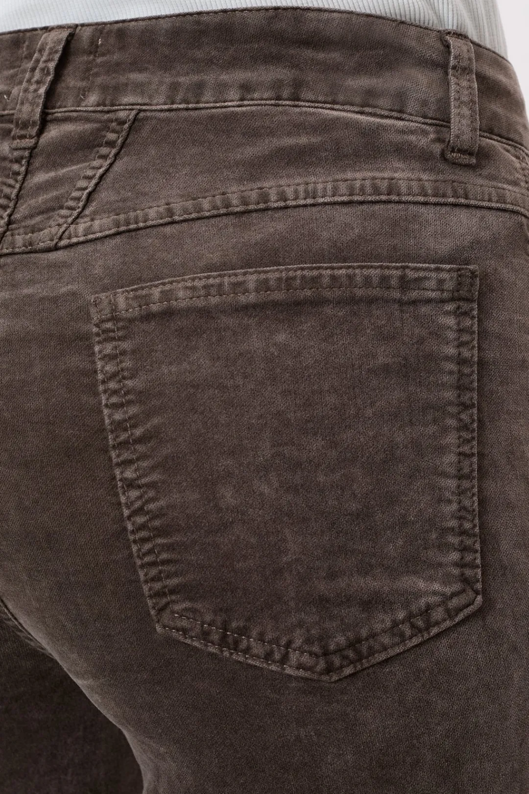 Closed Relaxed Pants - Style Name Pedal Pusher mocha Outlet