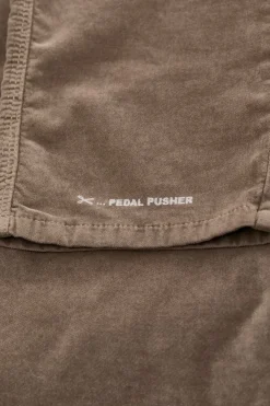 Closed Relaxed Pants - Style Name Pedal Pusher old pine Hot