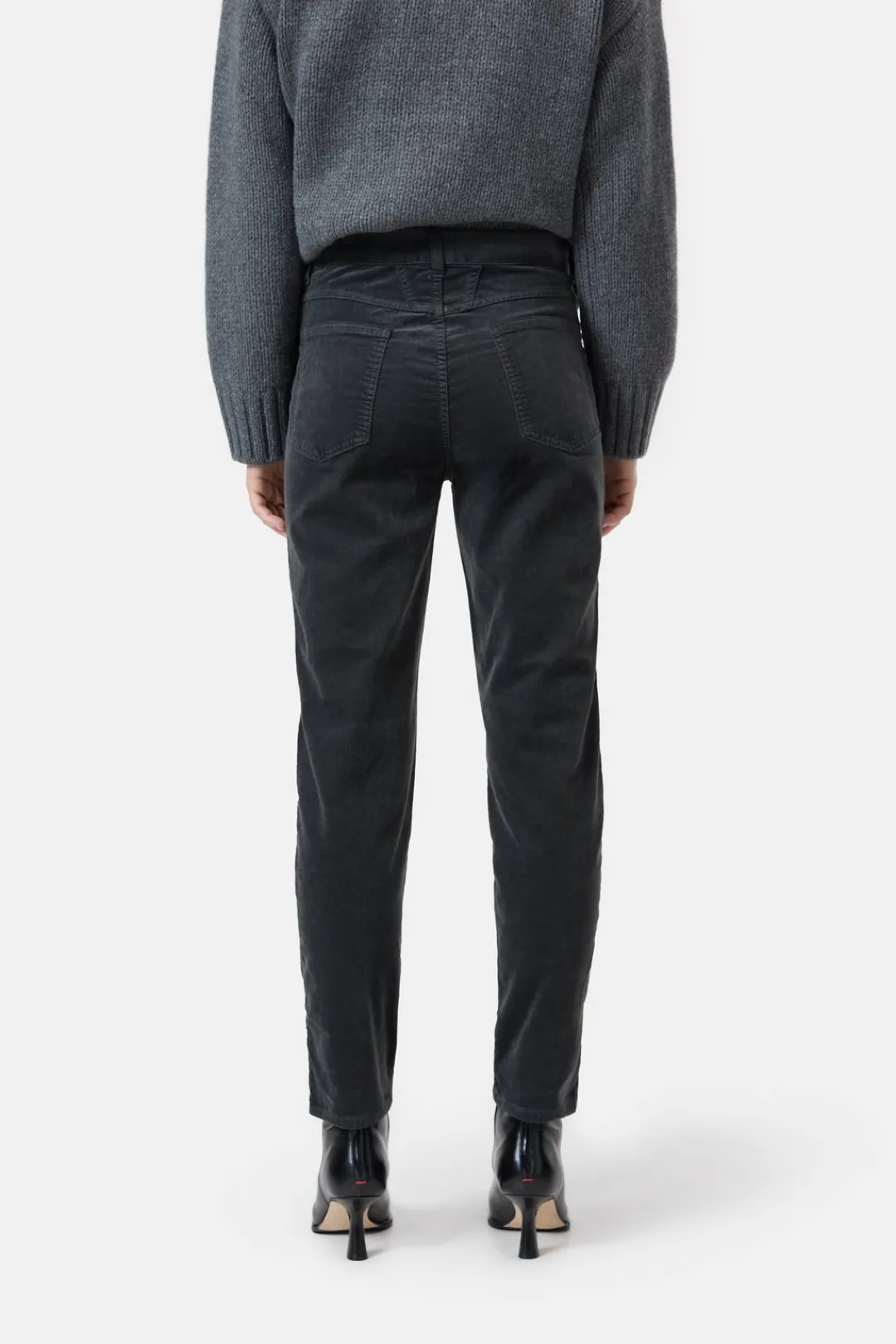 Closed Relaxed Pants - Style Name Pedal Pusher Irish coffee Hot