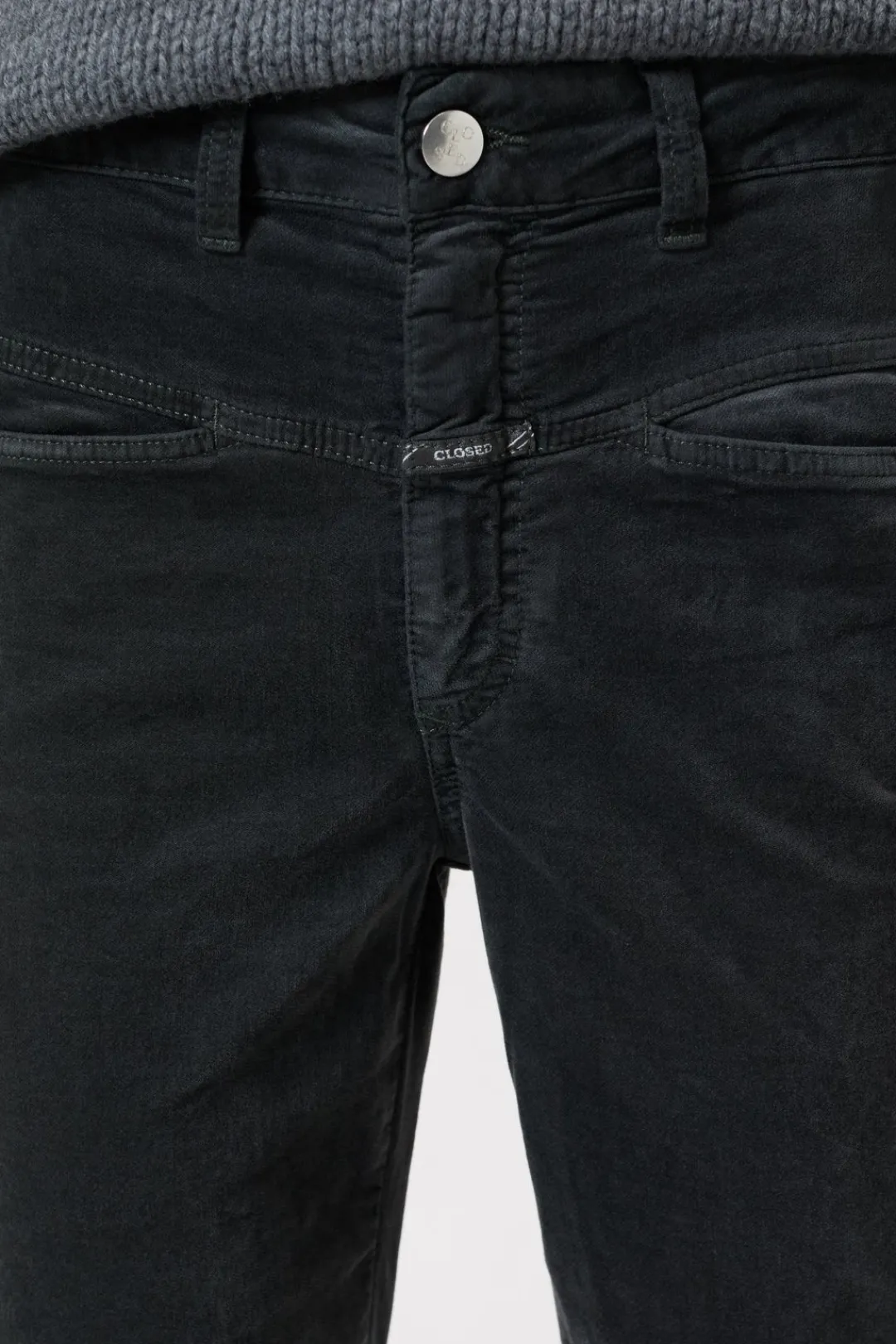 Closed Relaxed Pants - Style Name Pedal Pusher Irish coffee Hot