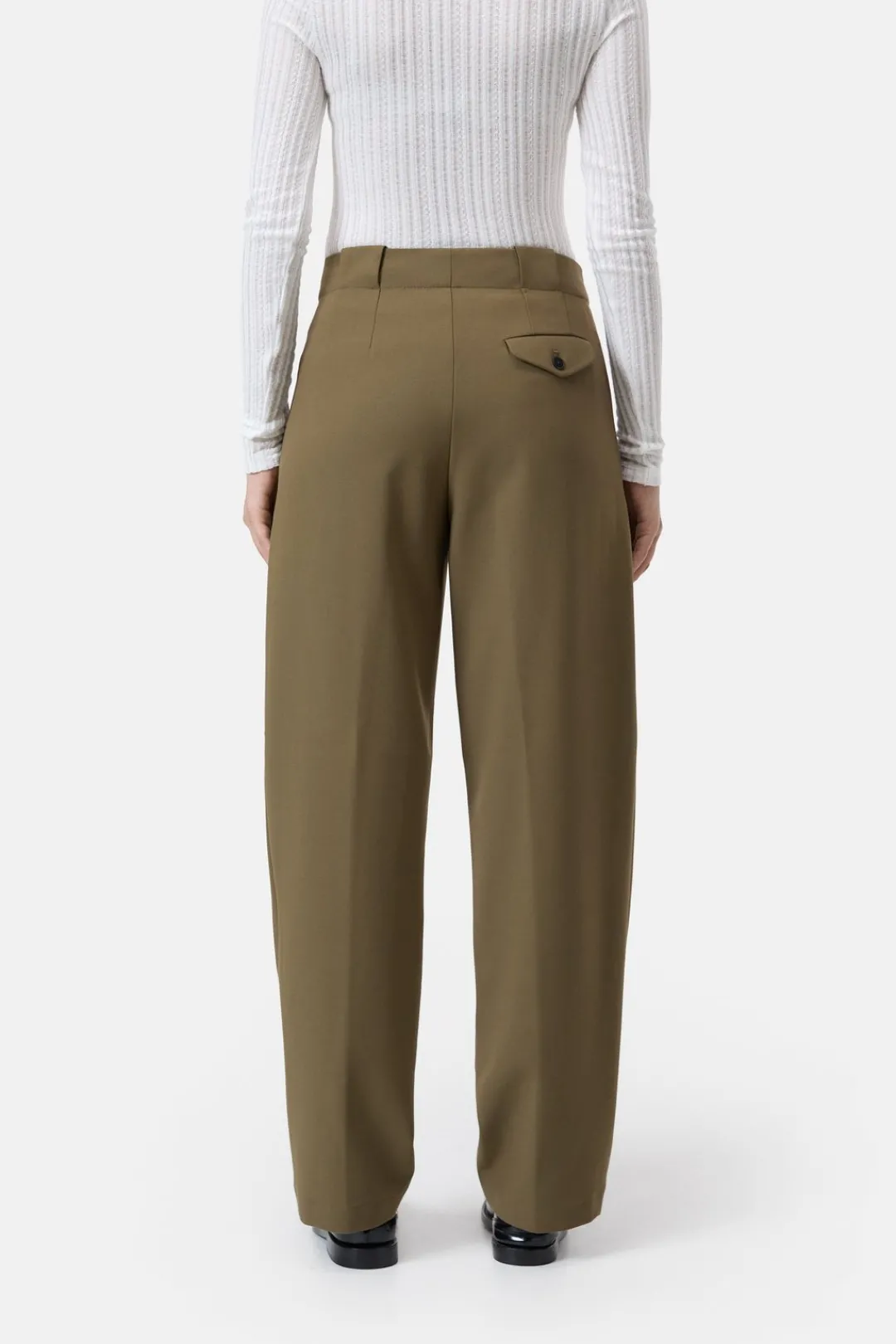 Closed Relaxed Pants - Style Name Mawson Ver green Clearance
