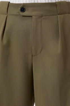 Closed Relaxed Pants - Style Name Mawson Ver green Clearance