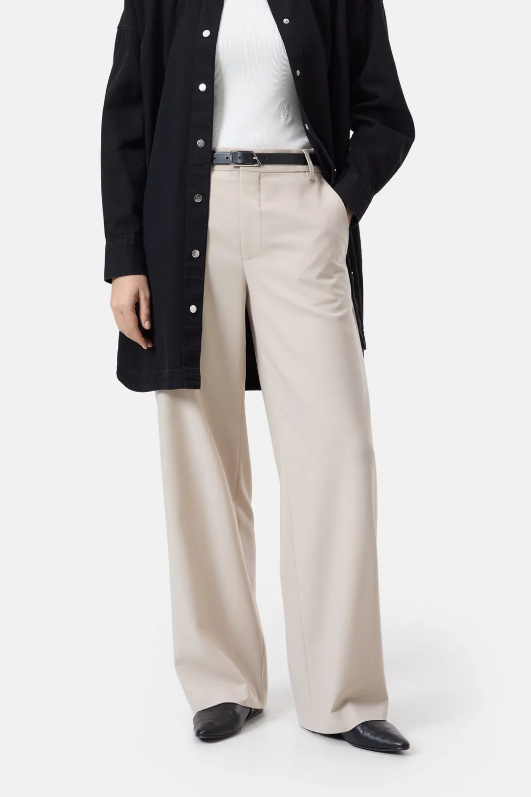 Closed Relaxed Pants - Style Name Jurdy Pearl beige New