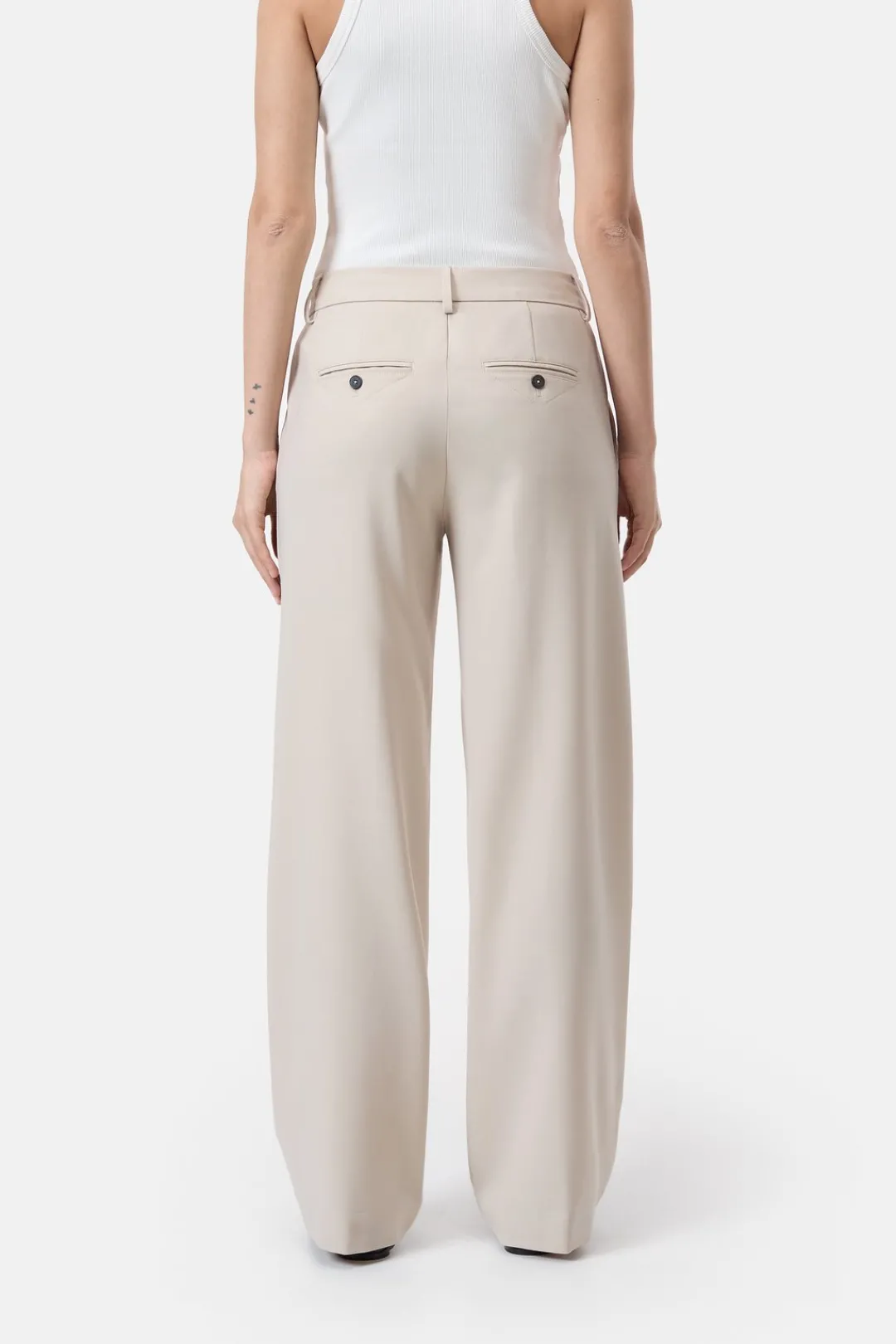 Closed Relaxed Pants - Style Name Jurdy Pearl beige New