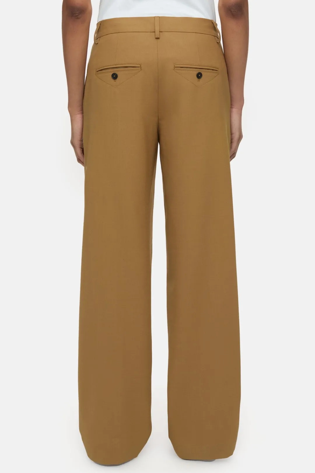 Closed Relaxed Pants - Style Name Jurdy Tullamore brown