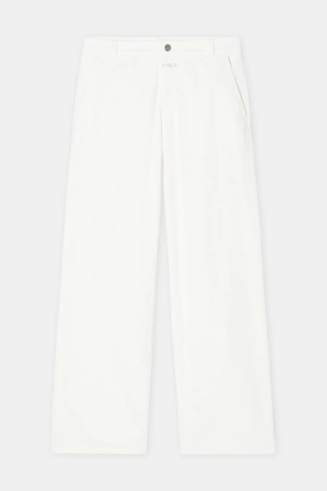 Closed Relaxed Pants - Style Name Jurdy Ivory New