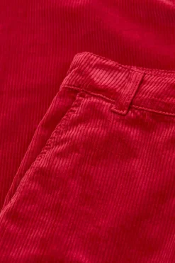 Closed Relaxed Pants - Style Name Jurdy Chili pepper red Sale