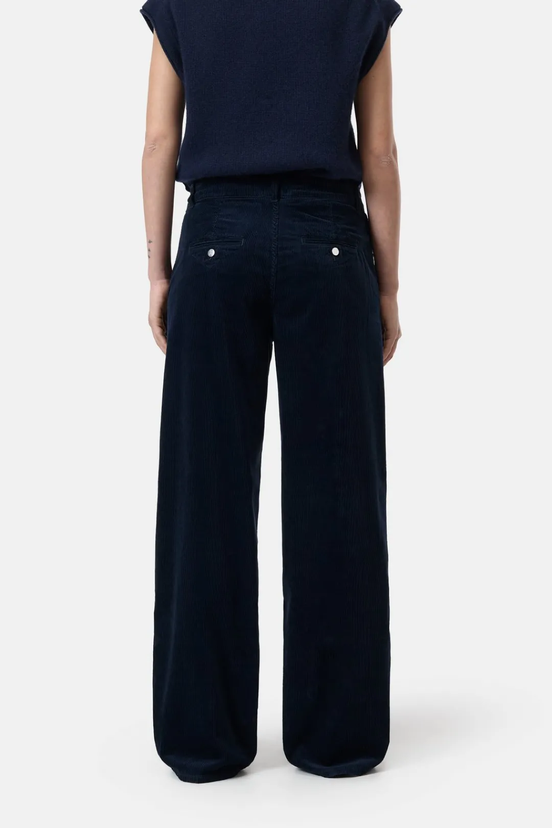 Closed Relaxed Pants - Style Name Jurdy Dark night Outlet