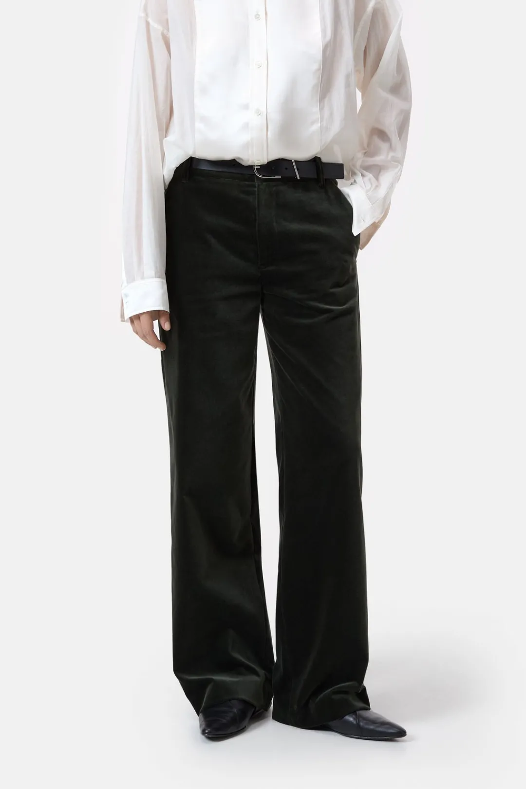 Closed Relaxed Pants - Style Name Jurdy Irish coffee Clearance