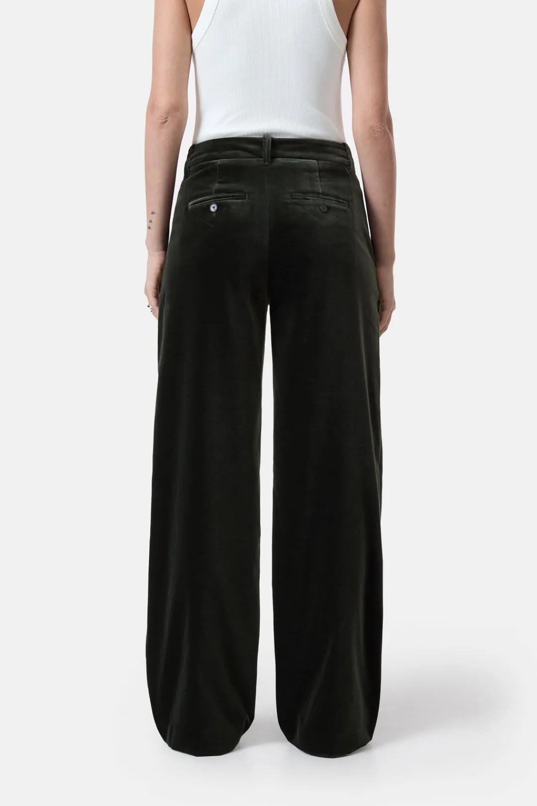 Closed Relaxed Pants - Style Name Jurdy Irish coffee Clearance