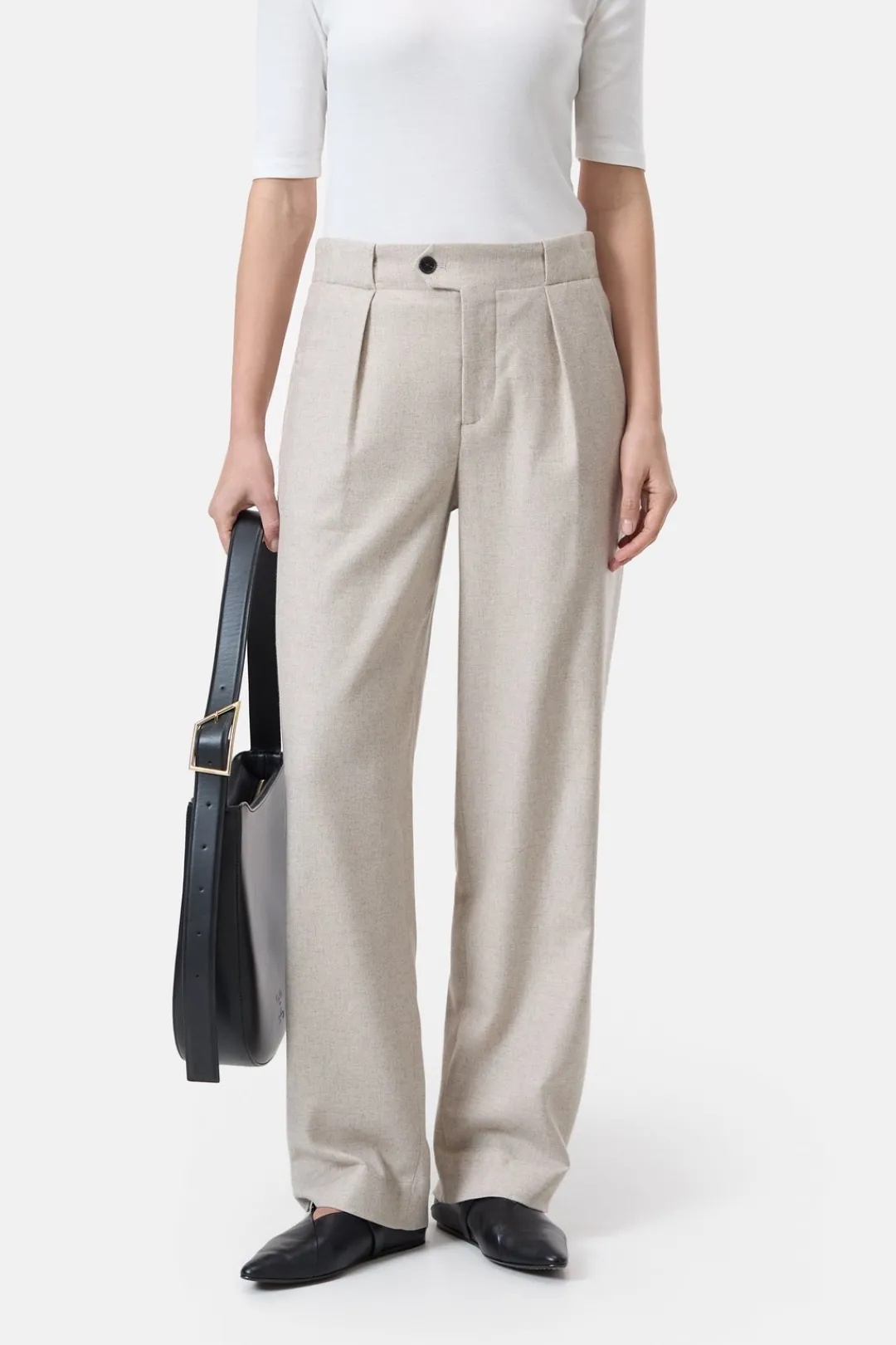 Closed Relaxed Pants - Style Name Mawson Shortbread beige New