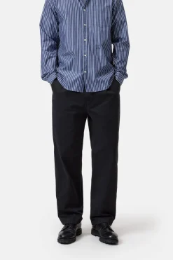 Closed Relaxed Pants - Style Name Blomberg Wide Black Best