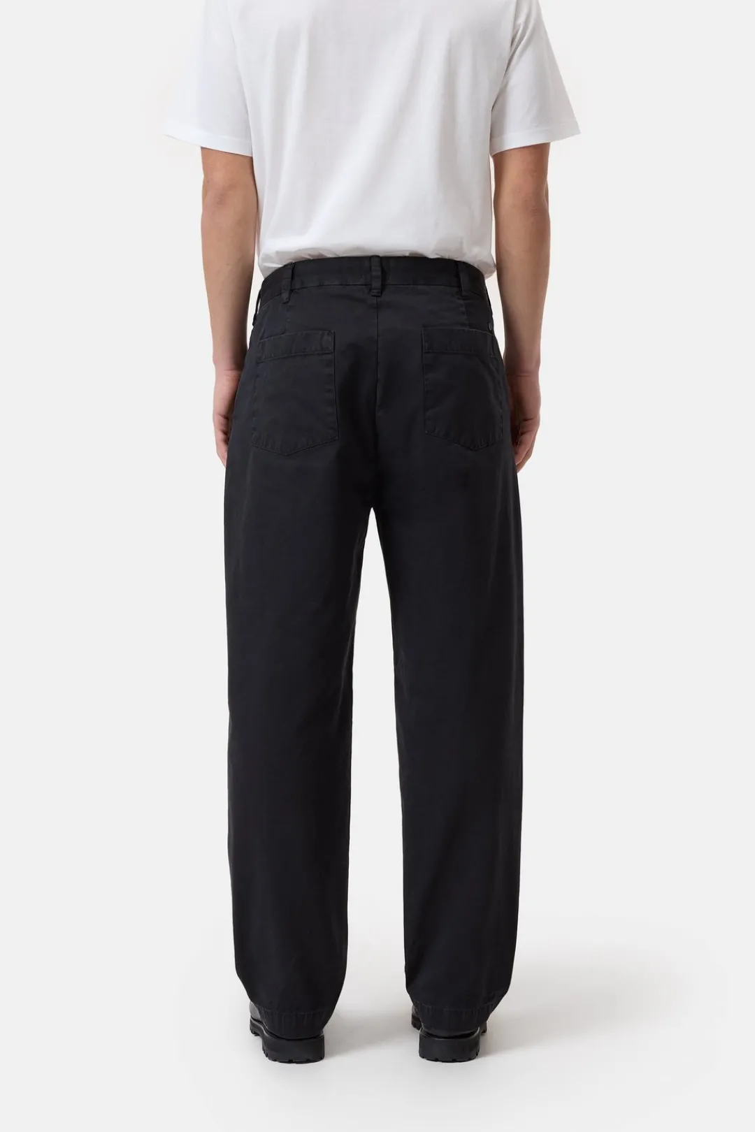Closed Relaxed Pants - Style Name Blomberg Wide Black Best