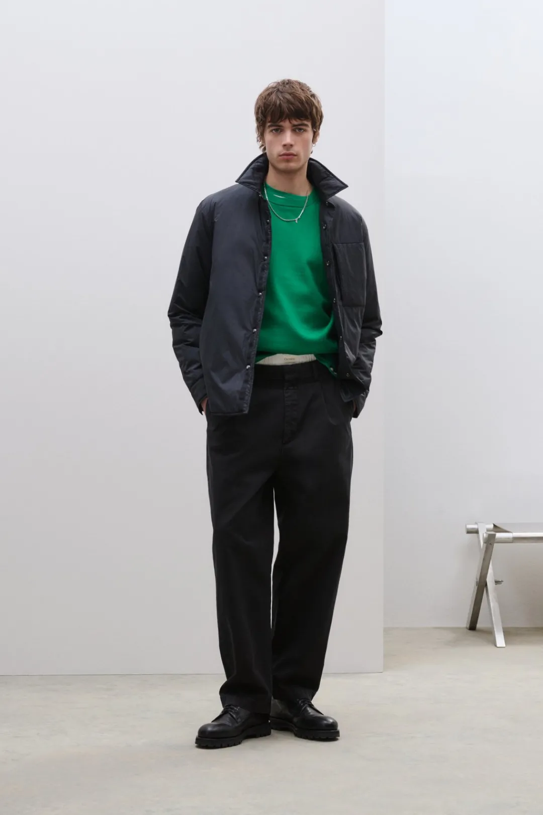 Closed Relaxed Pants - Style Name Blomberg Wide Black Best