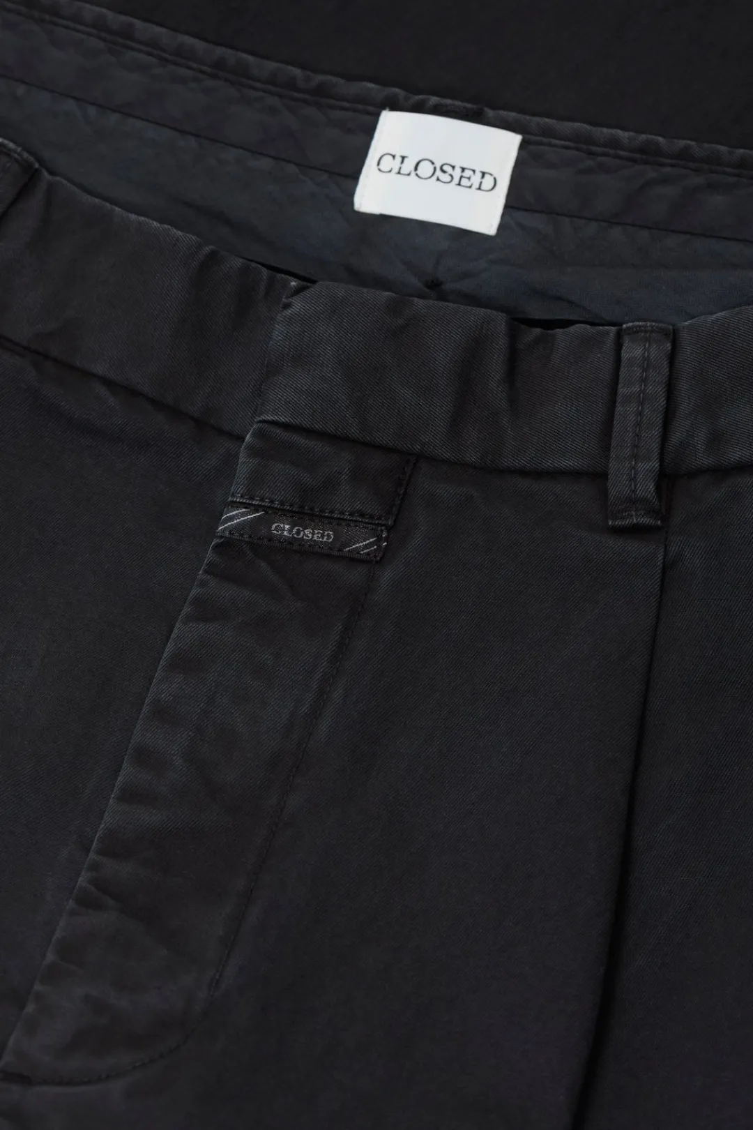 Closed Relaxed Pants - Style Name Blomberg Wide Black Best