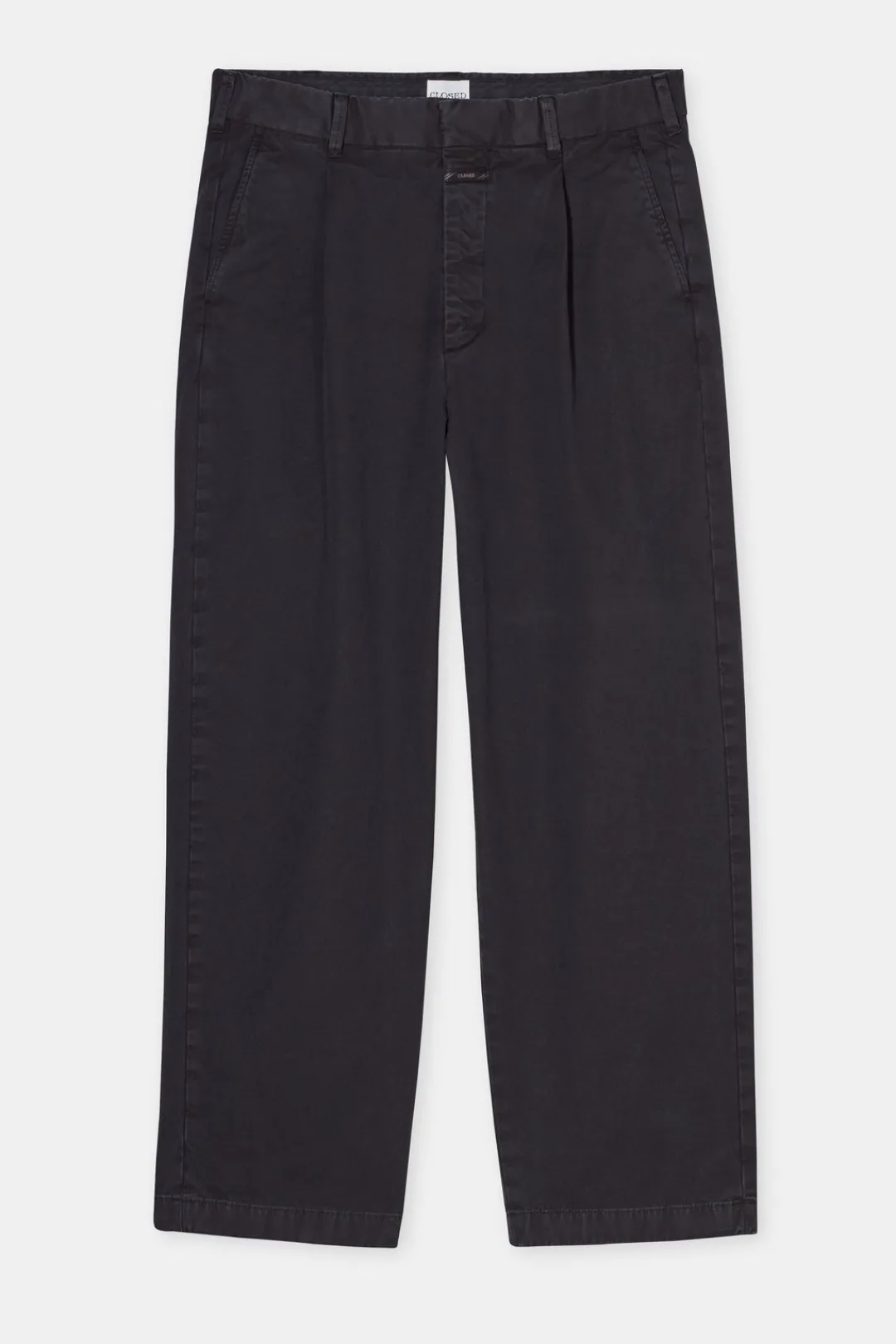 Closed Relaxed Pants - Style Name Blomberg Wide Black Best
